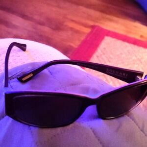 Solvari women's black/teal w stones sunglasses (prescription able)new w out tags
